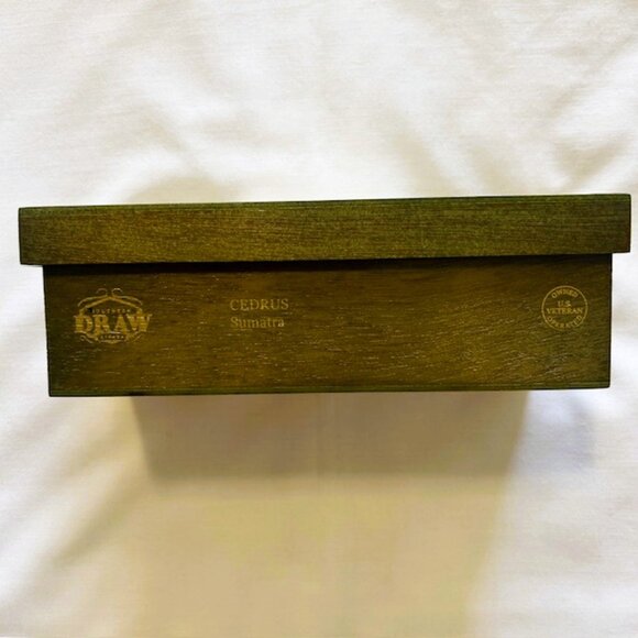 Cigar Box Empty Southern Draw Cedrus Sumatra Esteli Nicaragua 8.5  3.7  2.5 in - Picture 5 of 7